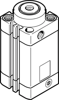 Стопорный пневмоцилиндр Festo DFSP-32-25-DF-PA
