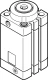Стопорный пневмоцилиндр Festo DFSP-40-25-DF-PA