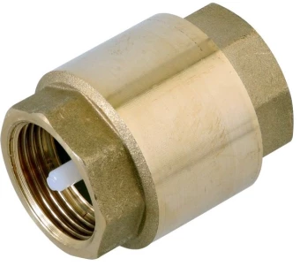 Клапан обратный пружинный резьбовой латунный Genebre 3120-06 Ру12 Ду25 (PN12 DN25 )