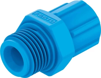 Штуцер ниппельный с накидной гайкой Festo CK-1/8-PK-4-KU