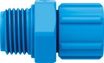Штуцер ниппельный с накидной гайкой Festo CK-1/8-PK-4-KU