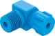 Штуцер ниппельный угловой с накидной гайкой Festo GCK-1/8-PK-4-KU