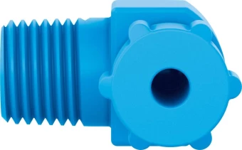 Штуцер ниппельный угловой с накидной гайкой Festo GCK-1/8-PK-6-KU