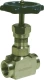 Клапан запорный игольчатый резьбовой из углеродистой стали Genebre 2221-05 Ру220 Ду20 (PN220 DN20 )