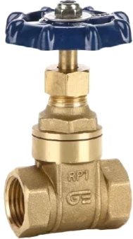 Задвижка клиновая резьбовая латунная Genebre 3221 Ру20 Ду80, (PN20 DN80)