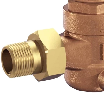 Клапан редукционный латунный резьбовой Goetze 681-mGFO-Ду32-f/f-32/32-EPDM-LP (DN32)