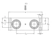 Линейный подшипник в сборе с корпусом SKF LQCD 25 D-2LS