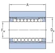 Линейный подшипник в сборе с корпусом SKF LUND 20 D-2LS