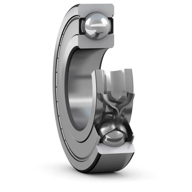 Подшипник шариковый радиальный SKF 6208-2Z 80x40x18мм