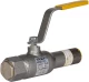 Кран шаровой стандартнопроходной спускной LD КШЦС Ру40 Ду40 (PN40 DN40)