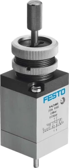 Распределитель с ручным управлением Festo H-4/3-M5