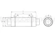 Линейный шариковый подшипник NBS (ISB) KB 50 100 PP