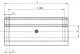 Линейный подшипник в сборе с корпусом NBS (ISB) SCW10UUAS