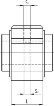 Линейный подшипник в сборе с корпусом NBS (ISB) SCV35UU