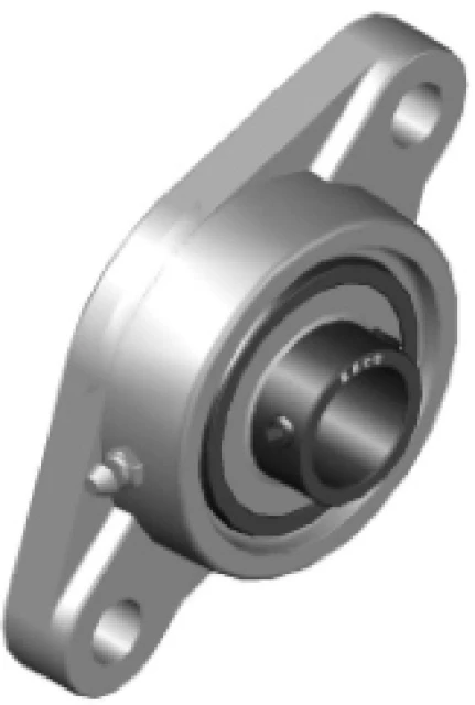 Высокотемпературный подшипниковый узел фланцевый BECO UCFL203 BHTS ZZ GR CG 350°C