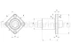 Линейный шариковый подшипник TECHNIX LMEK 12-UU (KBK 12 PP)