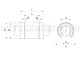 Линейный шариковый подшипник TECHNIX LME 20-UU-OP (KBO 20 45 PP)