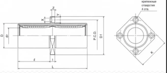 Линейный шариковый подшипник FLI SMKC 12