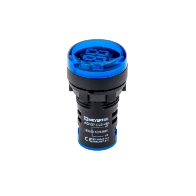 Цифровой индикатор напряжения и тока MEYERTEC MT22-VM6