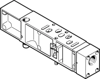 Вертикальная плита питания воздухом Festo VABF-S4-1-P1A14-N14