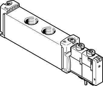 Распределитель с электроуправлением Festo VUVG-S18-P53E-ZT-G14-1T1L