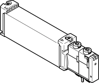 Распределитель с электроуправлением Festo VUVG-B18-B52-ZT-F-1T1L
