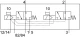 Распределитель с электроуправлением Festo VMPA14-M1H-NS-G1/8-PI