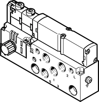 Распределитель с электроуправлением Festo VMPA14-M1H-DS-S-G1/8-PI