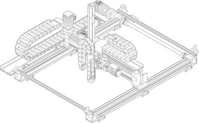 Трехкоординатный портал Y Festo XCR-2