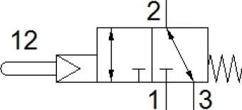 Нажимной распределитель Festo VMEF-STC-M32-M-N18