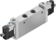 Распределитель с электроуправлением Festo VUVG-L18-B52-T-G14-1R8L
