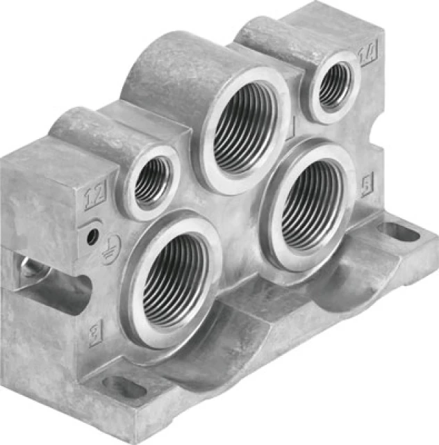 Торцевая плита Festo VABE-S1-2RZ-N34