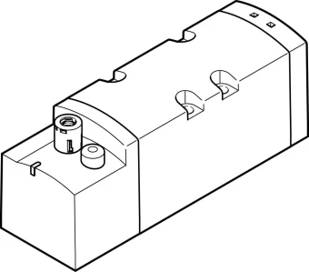 Распределитель с электроуправлением Festo VSVA-B-M52-AZTR-D2-1T1L