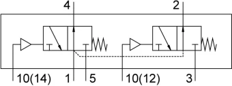 Пневмораспределитель Festo VUWS-LT25-T32U-M-G14