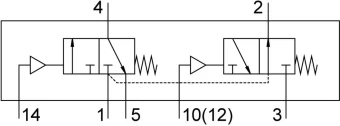 Пневмораспределитель Festo VUWS-LT25-T32H-M-G14