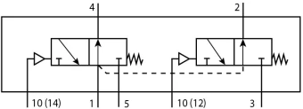 Пневмораспределитель Festo VUWS-LT25-T32U-M-N14