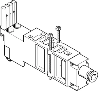 Вертикальная плита питания воздухом Festo VMPA2-VSP-QS6