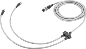 Коллектор Festo NEDY-L2R1-V1-M8G3-U-0.3L-M8G4-5R