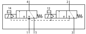 Распределитель с электроуправлением Festo VUVS-LT30-T32C-MD-G38-F8-1C1