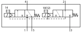 Распределитель с электроуправлением Festo VUVS-LT30-T32H-MD-N38-F8