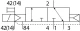 Распределитель с электроуправлением Festo VUVG-B14Z-M32C-AZT-F-1T1L-EX2C