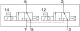 Распределитель с электроуправлением Festo VUVG-BK10-T32C-AT-F-1H2L-S