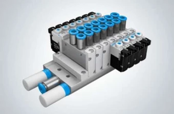 Распределитель с электроуправлением Festo VUVG-BK10-T32C-AT-F-1H2L-S