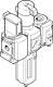 Блок подготовки воздуха, комбинация Festo MSB6-1/2:C3:J120:F12-WP