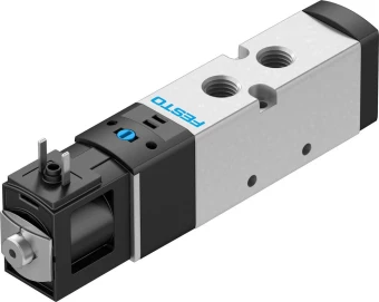 Распределитель с электроуправлением Festo VUVS-LK20-M52-AD-G18-1C1+GL-S