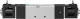 Распределитель с электроуправлением Festo VUVS-LK20-B52-D-G18-1C1+GL-S