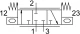 Пьезо клапан Festo VEMP-BS-3-13-D7-F-22T1