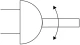 Неполноповоротный привод Festo DFPD-N-10-RP-90-RD-F03