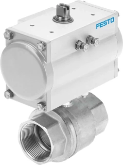 Шаровой кран с приводом Festo VZBM-A-1/2 Ру25 Ду15 (PN25 DN15)