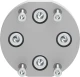 Адаптерная плита для параллельного захвата Festo DHAA-G-R3-25-B8-20